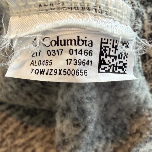 Columbia Funnel Neck Fleece Sweater Size Small - Picture 4 of 14